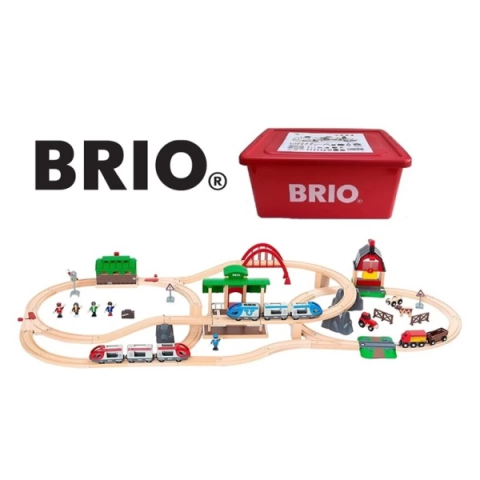 今日の商品紹介・BRIO WORLD(ブリオワールド)2021年クリスマス限定レールセット