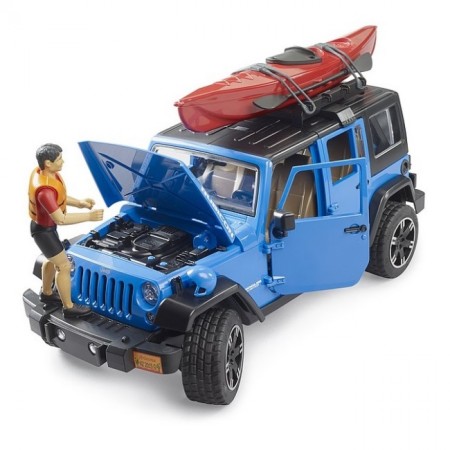 bruder ブルーダー JEEP Wrangler Unlimited Rubicon&カヤック