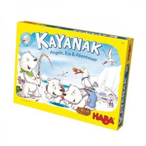 ボードゲーム HABA ハバ カヤナック HA7146 氷上魚釣りゲーム