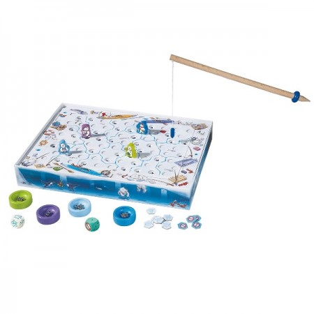 ボードゲーム HABA ハバ カヤナック HA7146 氷上魚釣りゲーム