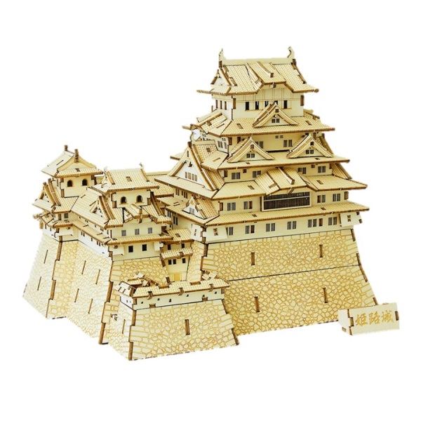 3D木製パズル Wooden Art ki-gu-mi 姫路城 NEW | 日本とヨーロッパ