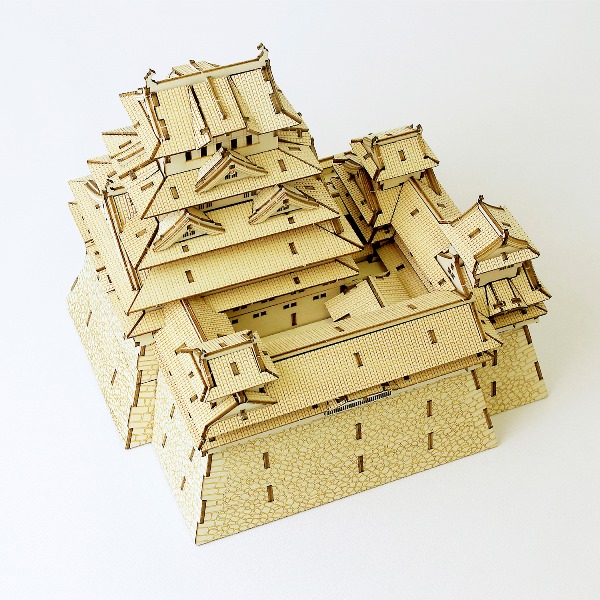 激安】 ki-gu-mi 姫路城 - 小学生 から 大人 まで 楽しめる 木製 3D