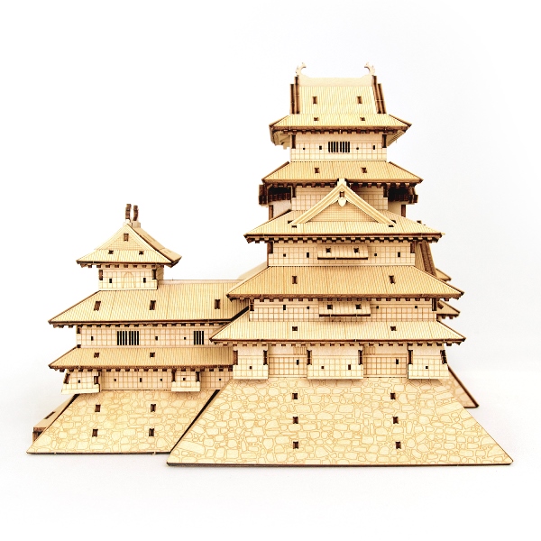 3D木製パズル Wooden Art ki-gu-mi 松本城 | 日本とヨーロッパ ドイツ